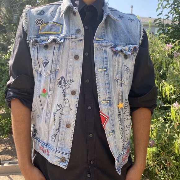 Custom Patchwork Vests